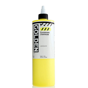 高登Golden高登473ml高流质性丙烯颜料 液体丙烯墨水 流体画 流动性亚克力颜料全系列