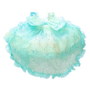 花仙子女童礼服蓬蓬裙夏装花童宝宝生日演出服洛丽塔精灵公主裙子