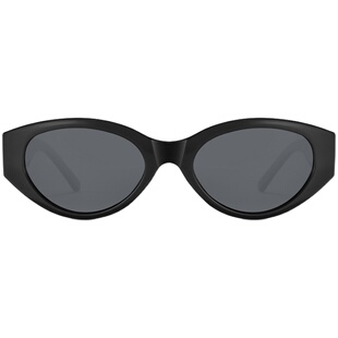 佐川时尚小众猫眼框太阳镜女款防紫外线偏光镜开车墨镜美式复古款