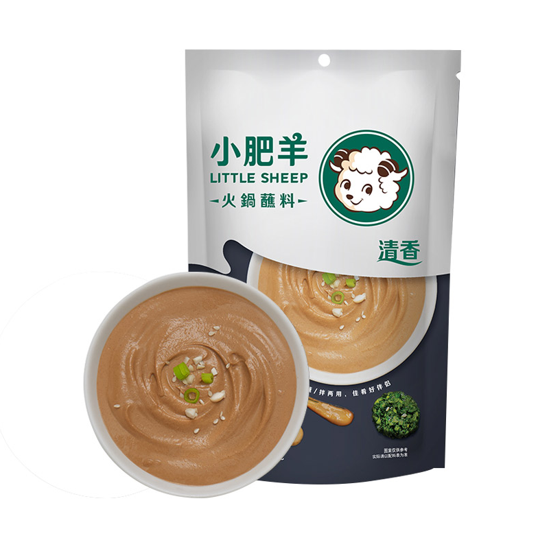 小肥羊火锅蘸料麻酱原味125克