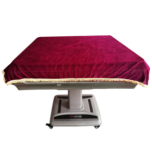 麻将桌防尘布麻将机防尘盖布加厚绒面盖布罩套垫子高档棋牌室配件