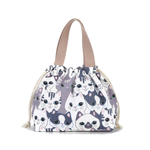 JOJO'S L. PD.杂货先生.简约帆布午餐便当包加厚手提饭盒 | 优差