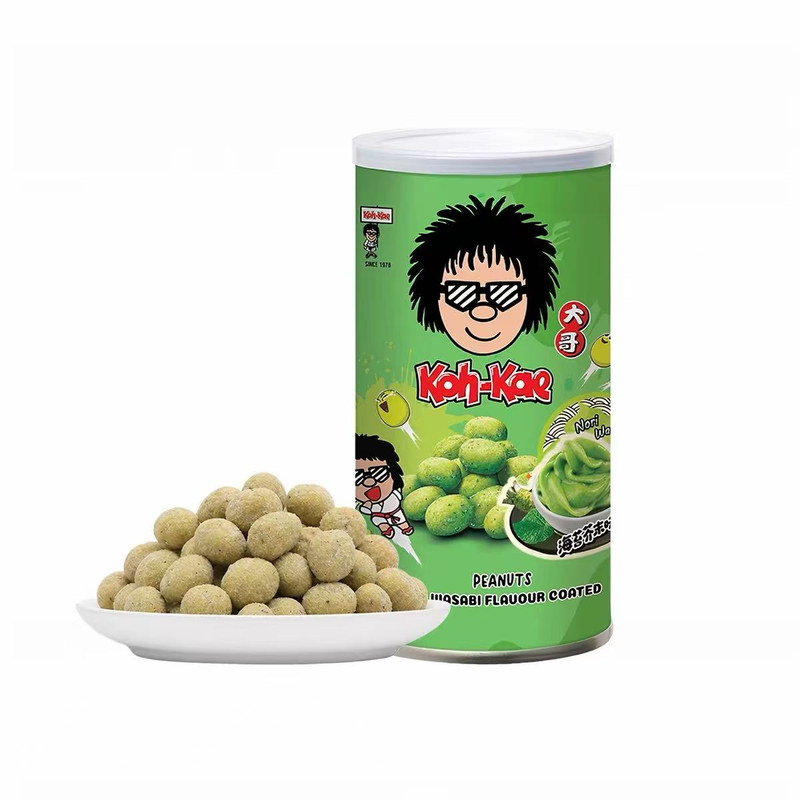泰国进口大哥牌芥末味香脆花生豆