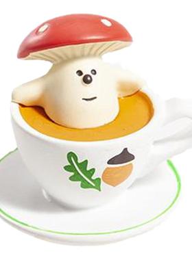 摘蘑菇可爱治愈系迷你小摆件