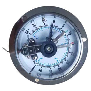 压力表塑机配件 自动机成型机不锈钢电接点压力耐震轴向带边 包邮