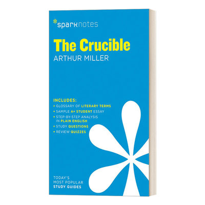 英文原版 Crucible SparkNotes Literature Guide 文学导读系列 坩埚 英文版 进口英语原版书籍