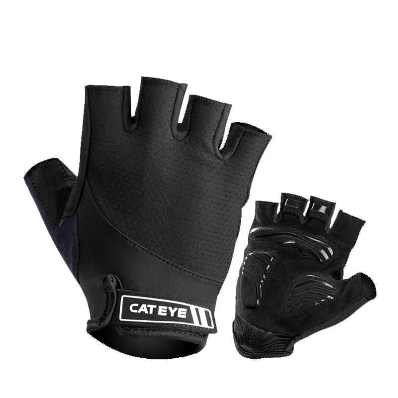 CATEYE猫眼骑行手套短指健身手套男女自行车半指户外透气运动夏季