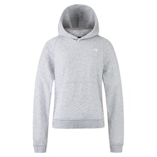 TheNorthFace北面女士秋季户外运动高腰短款连帽宽松针织卫衣8F0Y
