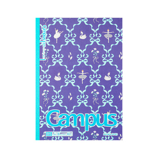 日本kokuyo国誉加藤木新款蝴蝶结A5无线胶装本B5笔记本子不易掉页笔记本大学生记事本横线点线本小学生作业本