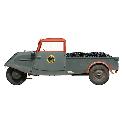 Miniart拼装车辆铁路维修车