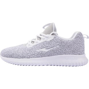 鸿星尔克运动鞋男鞋2026春季新款红星网面休闲轻便软底跑步鞋子