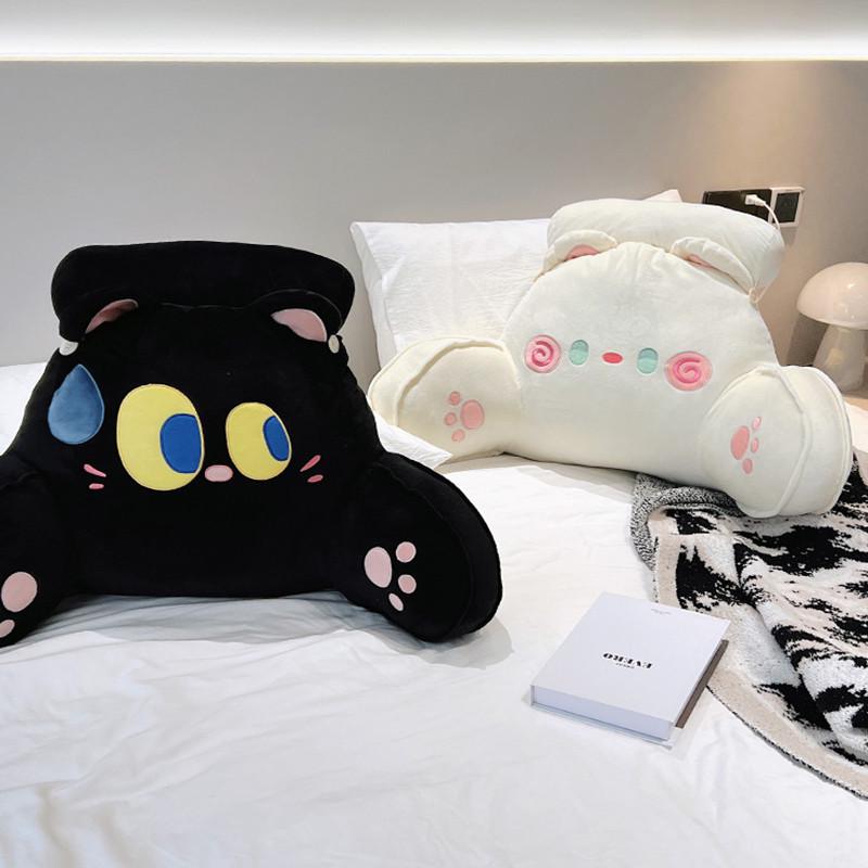 床头靠垫靠背看书软包办公室腰靠可爱靠枕椅子护腰沙发床上靠背垫