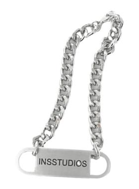 NOPASS原创铝合金字母手链