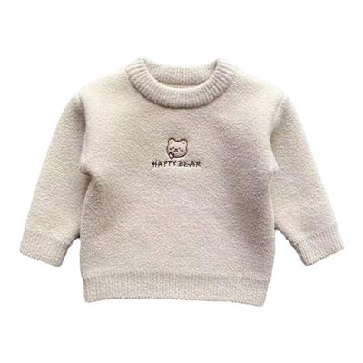 儿童毛衣一体绒打底衫加厚保暖