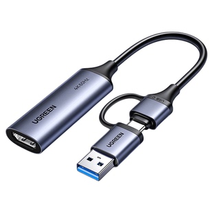 绿联hdmi视频采集卡直播专用4K高清typec转相机usb适用switch2/ps