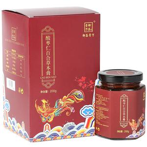 御品膏方酸枣仁百合膏舒睡一整晚