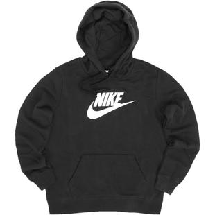 NIKE耐克卫衣女冬新款运动休闲经典LOGO连帽套头衫DQ5776-010