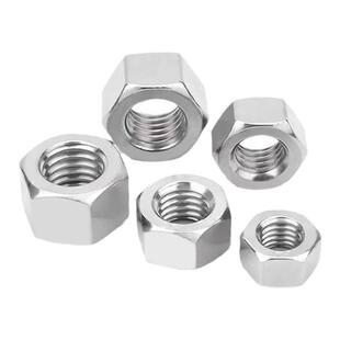 8级镀锌六角螺母 螺帽GB6170螺丝帽 厚型螺母 M3M4M5M6M8M10-M24