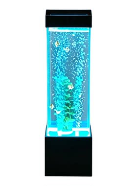 七彩灯光流水柱，摆放在电视旁边，结婚喜庆贺礼