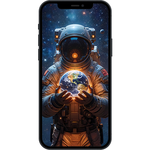 科幻宇航员插画8K超清壁纸iphone苹果安卓手机电脑ipad平板壁纸