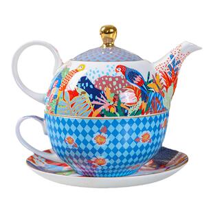 斯达高Stechcol 巴西风情森巴子母壶礼盒英式茶具