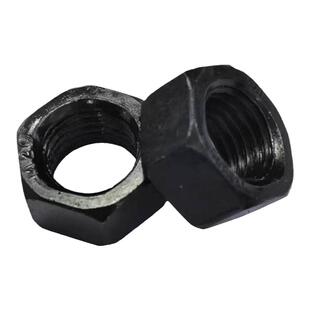 国标8.8级高强度螺母螺帽发黑 10级12级螺母 M6-M120大全厂家直销
