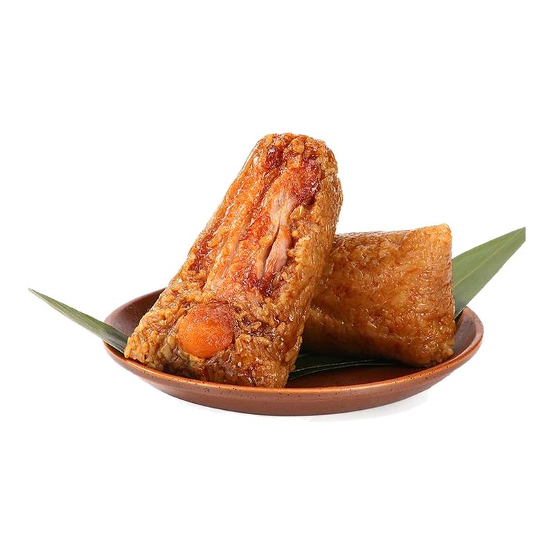 吴越斋粽子嘉兴风味四蛋黄五花肉粽划算正宗鲜肉料足真空早餐速食