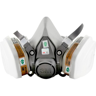 3M喷漆专用防护面罩防尘防毒面具