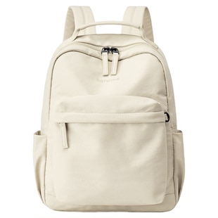 热风双肩包女2026大学生户外通勤电脑包旅游轻便背包初中高中书包