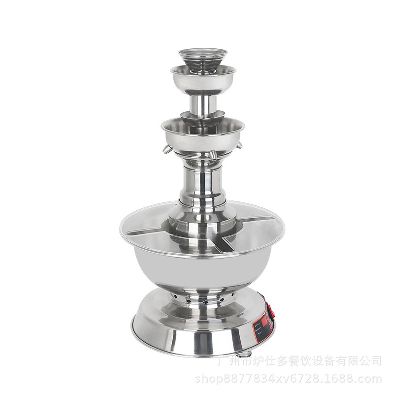 商用红酒喷泉机酒店自助专用香槟红酒饮料保温机恒温电动喷泉机器