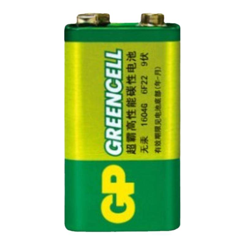 GP超霸9V电池 万用表方块方形6F22九伏音响玩具麦克风遥控器电池