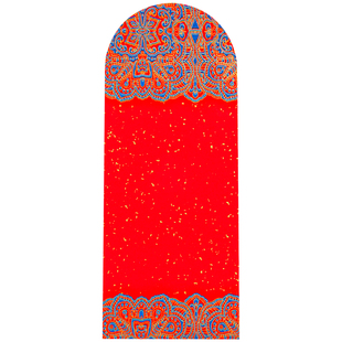 万年红宣纸红包洒金红纸加厚手写空白书法新年红包小孩压岁钱喜庆利是封结婚婚庆乔迁之喜馈赠红包手工diy