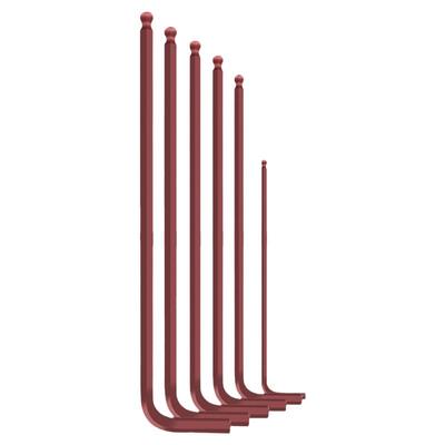 S2加特长球头内六角扳手L型扳手六方棱套装2 2.5 3468 10号mm