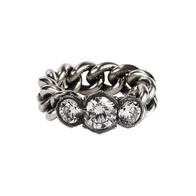 小众设计戒指AaronX纯银原创