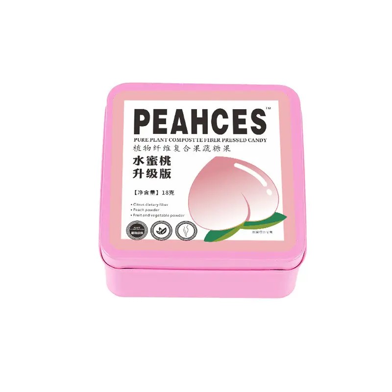 水蜜桃草本果蔬压片糖果控食欲