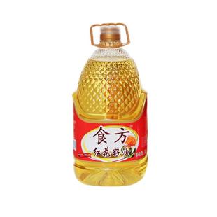 红花籽油新疆食方红花籽油5L 物理压榨红花油正品原装一级食用油