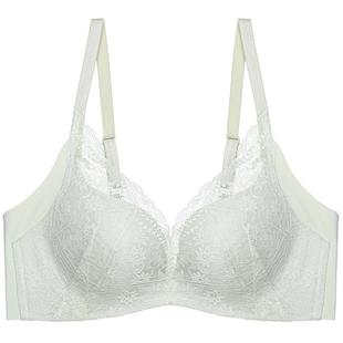 爱慕韵律内衣女无钢圈软支撑中厚模杯隐孔小胸聚拢文胸AM177721S