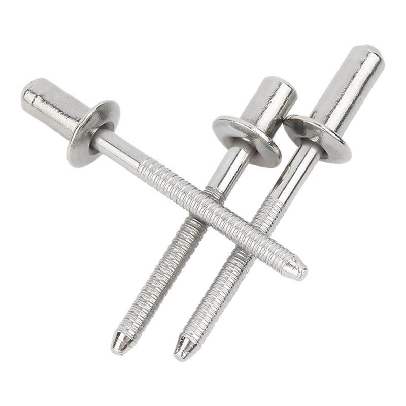 304不锈钢封闭式圆头抽芯铆钉GB126半圆头拉铆钉装潢闭口型卯钉