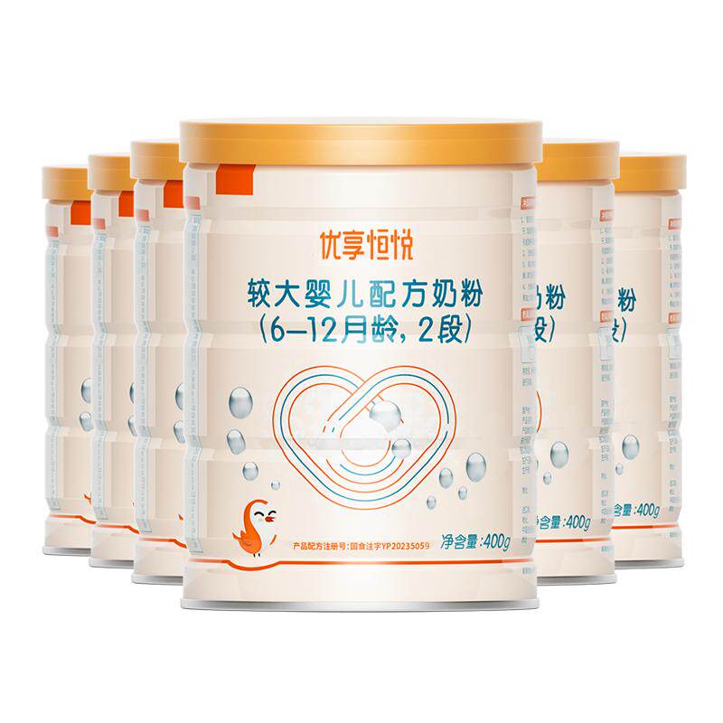 新国标小分子婴幼儿奶粉2段400g