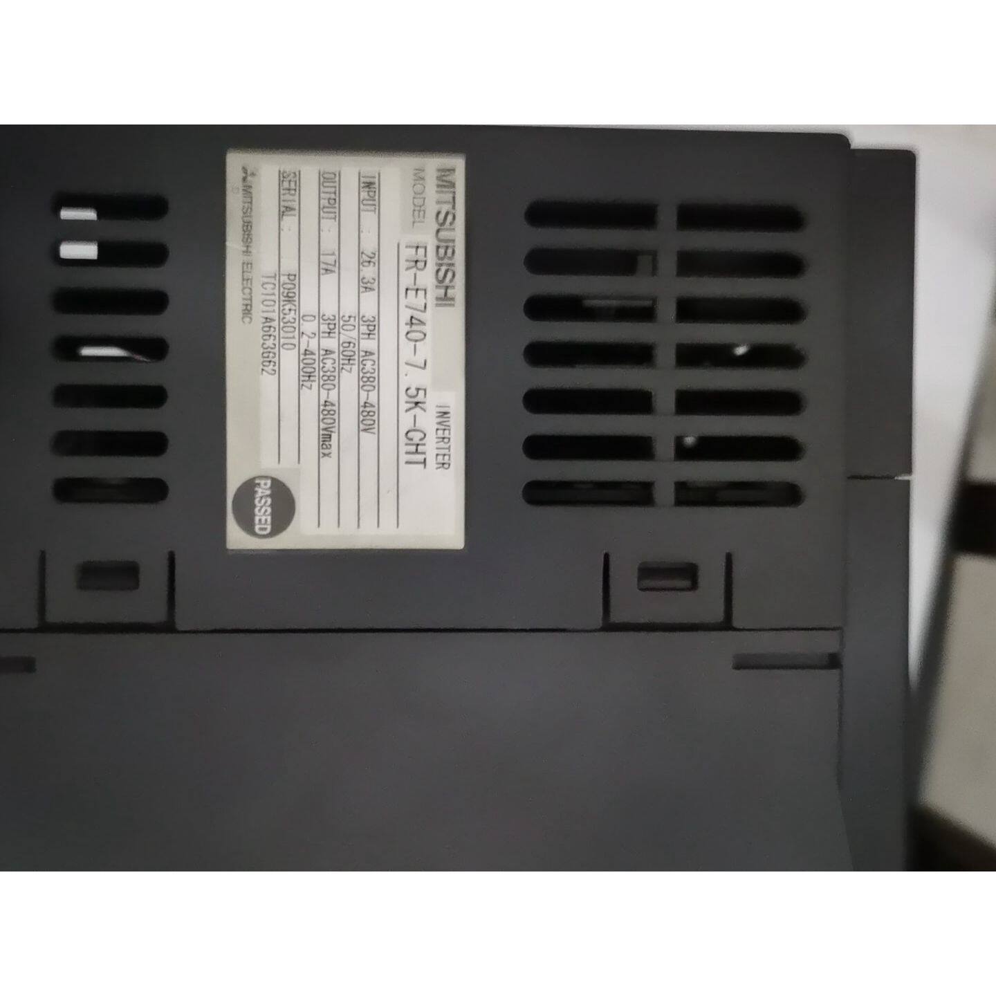 议价三菱变频器 FR-E740-7.5K-CHT   成色非常漂