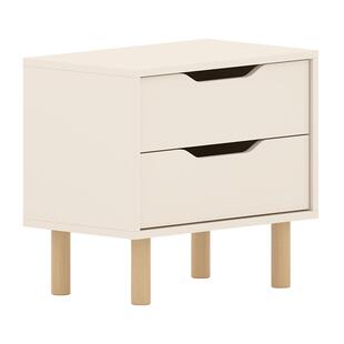 Boori床头柜组合柜多功能抽屉柜北欧卧室三斗组合柜简约收纳柜
