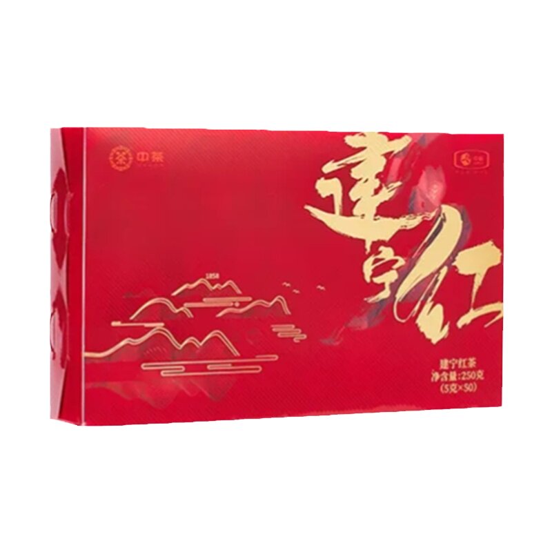 中茶海堤建宁红茶花果香独立小泡