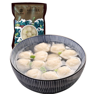 福建福州鱼丸丽勇店手工包心鱼丸鳗鱼丸鱼蛋关东煮食材500g