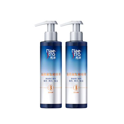 美涛清爽保湿/强劲定型啫喱膏240g*2背头造型啫喱水瓶官方旗舰店
