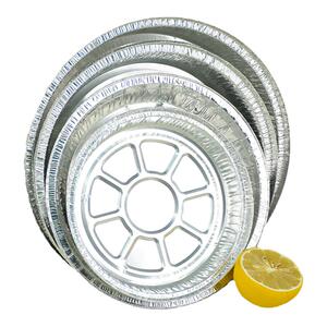 莱沃斯锡纸盘空气炸锅专用盘锡纸盘碗烧烤箱烘焙锡箔纸一次性餐具