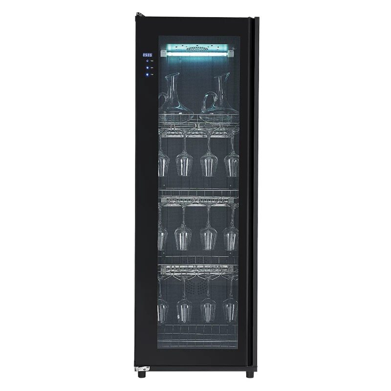 商用立式红外臭氧酒杯专用消毒柜