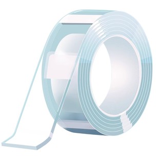 纳米双面胶高粘度车用透明固定贴墙面专用免钉胶防水超强力胶布强力粘胶无痕贴片胶带神器免打孔家用粘贴加宽