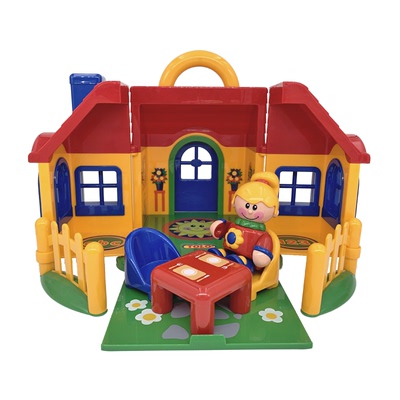 亲子互动过家家tolo仿真耐摔人偶