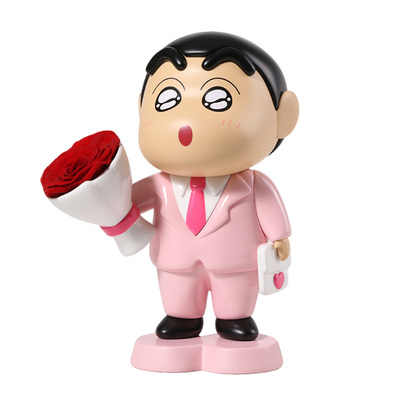 BESTINE柏治廷蜡笔小新告白花束