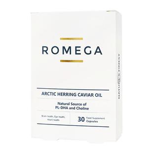 ROMEGA视觉营养素挪威进口鱼籽油软胶囊磷脂护眼儿童成人老人30粒